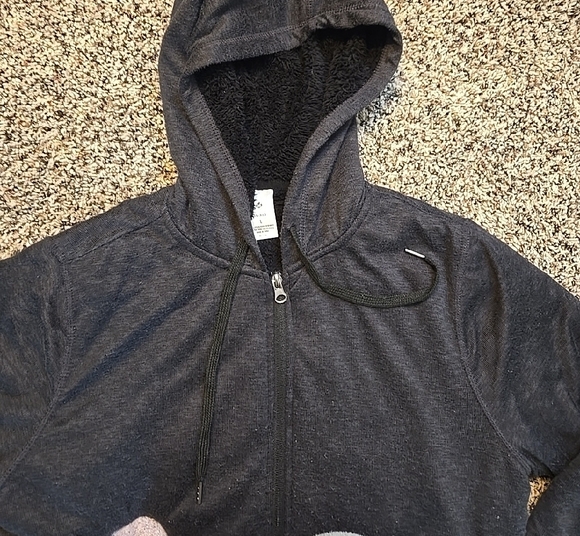 Charcoal Fleece Lined Zip-Up Hoodie and Joggers Set - Picture 2 of 8